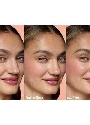 e.l.f. Soft Glam Cream Blush Stick, Buildable Natural Flush, Muted Mauve