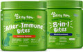 Allergy Immune Soft Chews + Hemp Seed for Dogs - with Curcumin + 8-in-1 Bites for Dogs + Hemp Seed
