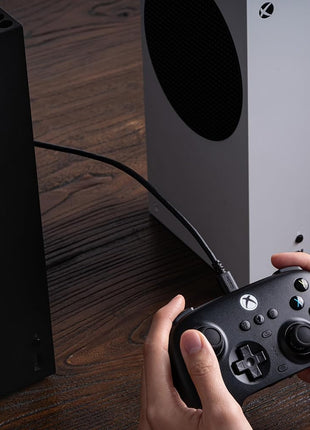 8BitDo Ultimate 3-Mode Controller, Hall Effect Joysticks, Pro Back Buttons, Wired Only for Xbox Series X|S & Xbox One, Compatibility with Apple, Windows & Android, Officially Licensed (Black)
