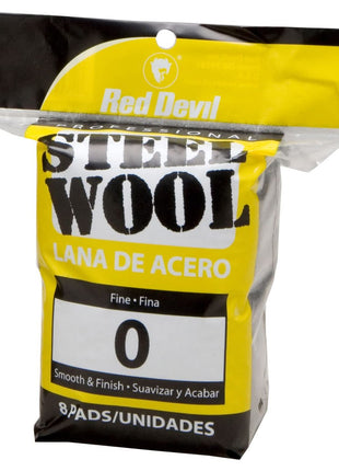 Red Devil 0310 Steel Wool, 0000 (Pack of 16)
