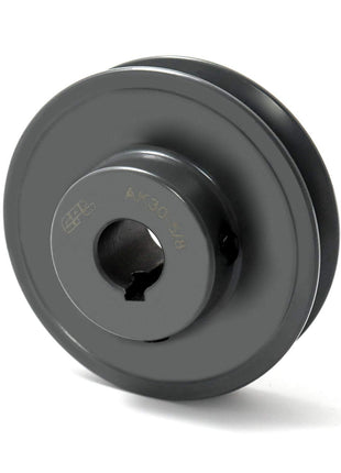 QWORK Single Groove Web Sheaves, 3 inchOD 5/8 inchBore V-Belt Sheave, A Belt Section, for V-Belt,AK30-5/8