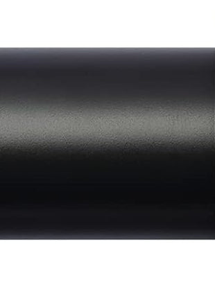 Byondeth Curtain Rods for Windows 16 to 144 Inches Adjustable Length 1 Inch Diameter Window Curtain Rod with Aluminium Finials, Black