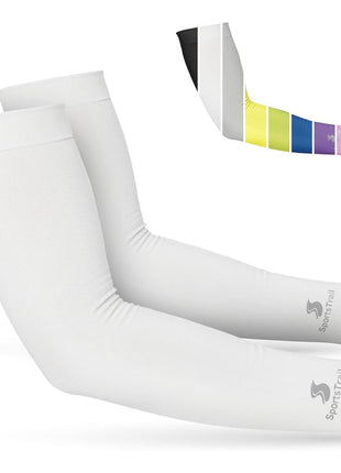 SportsTrail Cooling Arm Sleeves for Men & Women – Breathable, UV Sun Protection, Sports Arm Sleeves for Women, Men & Youth