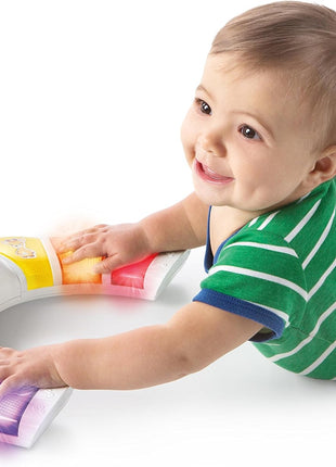 Baby Einstein Glow & Discover Light Bar Musical Toy, Activity Station, Sitting Up and Tummy Time Toy, Color and Animal Learning Toy, Infant Ages 3 Months+
