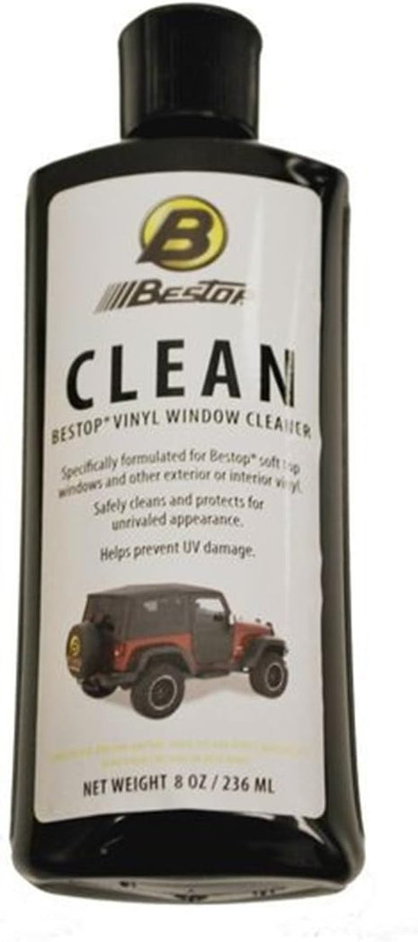 Bestop 11203-00 Vinyl Window Cleaner, 8 oz. bottle