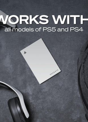 Seagate Game Drive for PlayStation庐 Consoles 5 TB External Hard Drive - USB 3.2 Gen 1, Officially-License (STLV5000100)