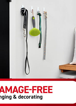 Command Variety Pack, Picture Hanging Strips, Wire Hooks and Utility Hooks, Damage Free Hanging Variety Pack for Up to 19 Items, 1 Kit, White