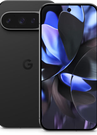 Google Pixel 9 Pro - Unlocked Android Smartphone with Gemini, Triple Rear Camera System, 24-Hour Battery, and 6.3" Super Actua Display - Obsidian - 128 GB