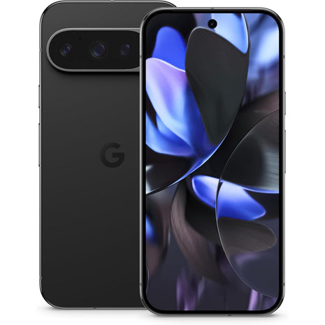 Google Pixel 9 Pro - Unlocked Android Smartphone with Gemini, Triple Rear Camera System, 24-Hour Battery, and 6.3" Super Actua Display - Obsidian - 128 GB