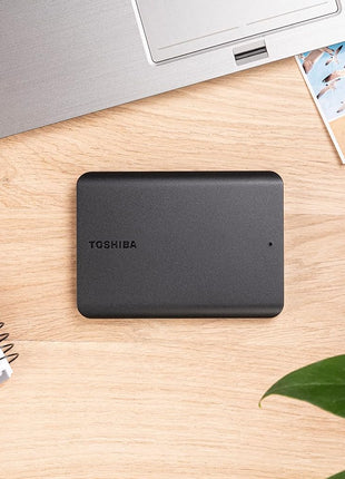 Toshiba Canvio Basics 4TB Portable External Hard Drive USB 3.0, Black - HDTB540XK3CA