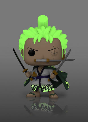 Funko POP! Animation One Piece Roronoa Zoro (Glow in The Dark), Exclusive