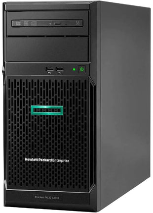 Hewlett Packard Enterprise HPE ProLiant ML30 Gen10 Plus Tower Server, Xeon E-2314 4-Core 2.8GHz CPU, 32GB DDR4 Memory, 4TB SSD Storage, RAID, iLO