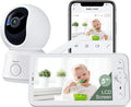 ARENTI WiFi Baby Camera Monitor, 5-inch Screen, Smartphone App, Motion Tracking, Timed Detection, Encrypted Connection, Super Night Vision, 2-Way Talk, Temp Sensor, Lullaby, Support Local Storage