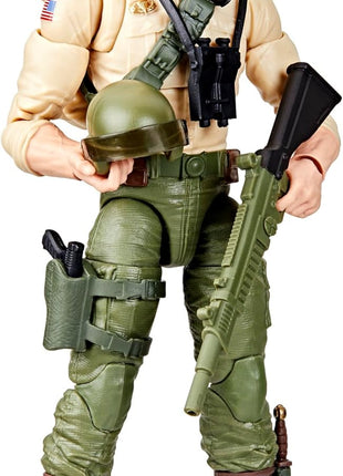 G.I. Joe Classified Series Retro Cardback Duke, Collectible 6-Inch Action Figure with 10 Accessories