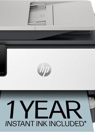 HP OfficeJet Pro 8139e Wireless All-in-One Color Inkjet Printer, Print, scan, Copy, fax, ADF, Duplex Printing Best-for-Home Office, 1 Year Instant Ink Trial Included, AI-Enabled (40Q51A)