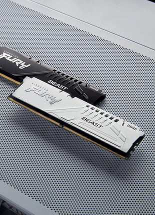 Kingston FURY Beast White 64GB (2x32GB) 6000MT/s CL36 DDR5 EXPO DIMM Overclocking AMD EXPO Kit of 2 KF560C36BWEK2-64