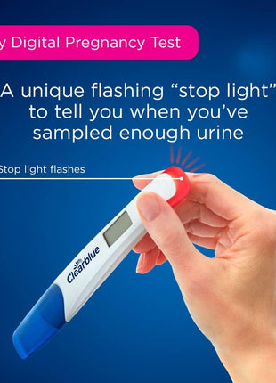 Clearblue Triple Assurance Pregnancy Test Kit, Home Pregnancy Tests, 3 Ways to Test, 3 Ct