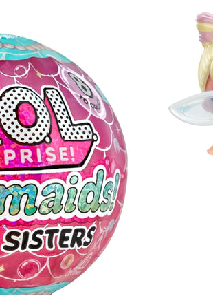 LOL Surprise Mermaids Baby Sisters with Color Change Tail, 8 Dolls to Collect, Fashion Accessories, Great Gift for Kids Ages 4+