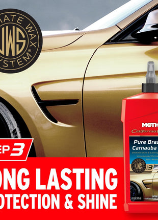 Mothers California Gold Pure Brazilian Carnauba Wax, 16 oz. (05750)