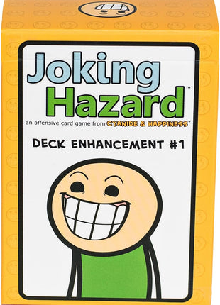 Joking Hazard Deck Enhancement #1 - Expansion Pack for Fun Party Games by Cyanide & Happiness, 100 New Hilarious Comic Cards | Perfect for Game Night