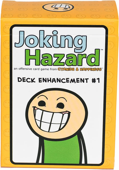 Joking Hazard Deck Enhancement #1 - Expansion Pack for Fun Party Games by Cyanide & Happiness, 100 New Hilarious Comic Cards | Perfect for Game Night