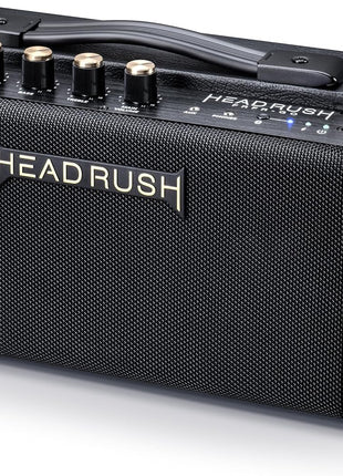 HeadRush FRFR-GO 30W Portable Electric Guitar Amplifier for Modellers | Portable Full-Range Flat-Response Speaker with Bluetooth, Rechargeable Battery for Multi-FX and Amp Modeling Pedals