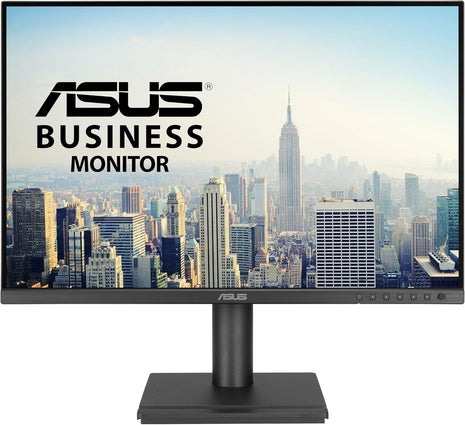 ASUS 24 inch Docking Monitor (BE248CFN) 鈥?WUXGA (1920x1200), IPS, 100Hz, Frameless, USB-C Docking, RJ45, Speakers, Height Adjustable, HDMI, Daisy-Chain, Eye Care, Wall Mountable, 3 yr Warranty