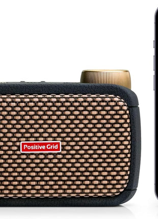 Positive Grid Spark GO 5W Ultra Portable Smart Guitar Amp, Headphone Amp & Bluetooth Speaker with Smart App for Electric Guitar, Acoustic or Bass