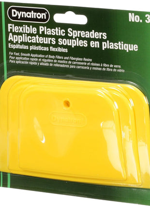 3M Dynatron, 358, 1 Pack of 3 Spreaders, 4 inch, 5 inch and 6 inch, Used for Spreading of Fillers, Caulks, Glazes and Putties