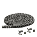 Jeremywell #35 Roller Chain 10 Feet (319 Links)  2 Master Links for Go Karts, Mini Bikes, Motorcycles, Dirt Bike and Industrial Machinery
