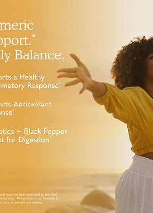 Garden of Life Organics Extra Strength Turmeric Inflammatory Response 120 Tablets-100Mg Curcumin (95% Curcuminoids) Black Pepper, Probiotics, Organic Non-GMO Vegan Gluten Free Herbal Supplement