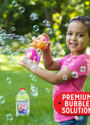 Little Kids Bubbles by Fubbles | Made in The USA | 64oz Non Toxic Bubble Solution | Refill Solution for Bubble Machines and Bubble Toys