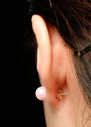 Orgrimmar 14K Gold Plated Earring Backs Yellow Ear Locking for Stud Ear Rings (3 Pairs)