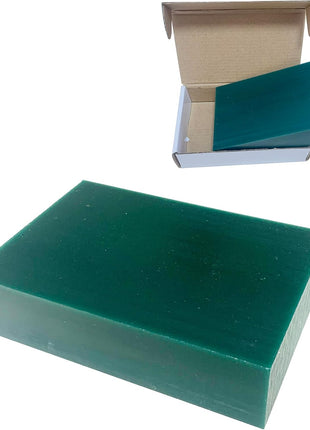 1Pound Green Wax Slice Block for Jewelry Dental Tool Carving Lost Wax Casting Jewelry Molding Tool Mold Sculpting (Wax Block)