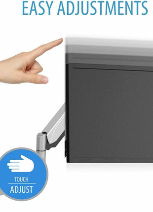 V7 DM1TA-1N -1E Touch Adjust Monitor Mount (VESA 75x75, 100x100, up to 8 kg per Display)