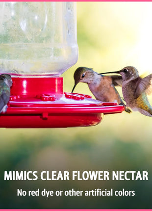 Pennington Electro-Nectar Hummingbird Nectar Ready to Use, Naturally Colored with Electrolytes, 64-oz Bottle