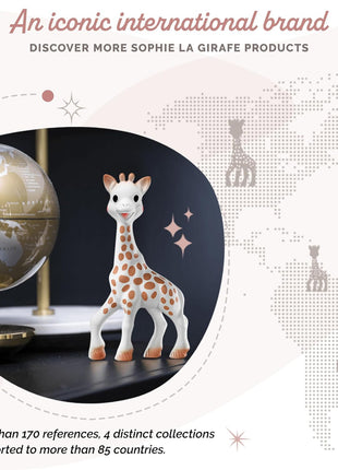 Sophie la girafe Original Teether for Babies, Natural Rubber, Soothes Sore Gums, Easy to Grip, Sensory Development, Classic Toy Since 1961