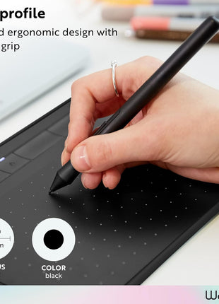 Wacom LP1100K 4K Pen for Intuos Tablet Black
