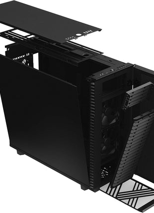 Fractal Design Define 7 XL Black Solid Brushed Aluminum/Steel E-ATX Silent Modular Full Tower Computer Case