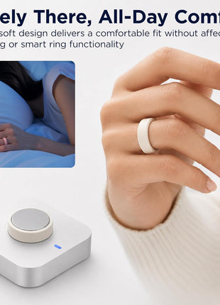 6-Pack Oura Ring 5 Cover with Storage Box - Gym Workout & Sports Protector