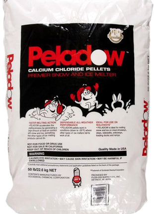 Calcium Chloride Pellets Snow and Ice Melter, 50 lb.