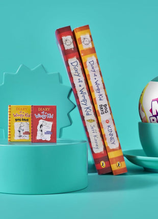 Mini Brands Books Capsule by ZURU Real Miniature Book Brands Collectible Toy, Capsules of 5 Mystery Miniature Books with Real readable Pages and Accessories for Kids, Teens, Adults (Single Capsule)