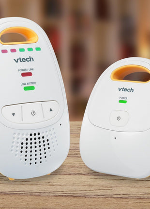 VTech Upgraded Audio Baby Monitor with Rechargeable Battery, Long Range, and Crystal-Clear Sound
