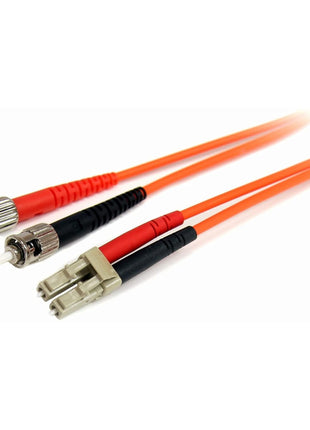 StarTech.com 2m Fiber Optic Cable - Multimode Duplex 62.5/125 LSZH Fiber Jumper Cord - LC/ST