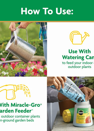 Miracle-Gro Water Soluble All Purpose Plant Food - Fertilizer For All Indoor or Outdoor Plants including Roses, Flowers, Vegetables, Houseplants, Trees, and Shrubs, 3 lbs.