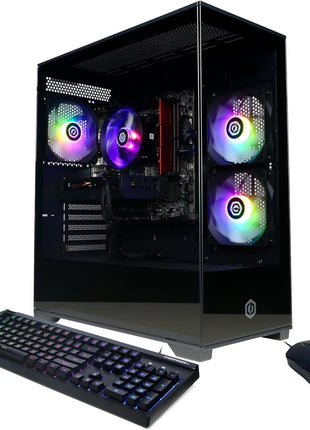 CyberPowerPC Gamer Xtreme VR Gaming PC, Intel Core i5-13400F 2.5GHz, GeForce RTX 5060 8GB, 16GB DDR5, 1TB PCIe 4.0 SSD, WiFi Ready & Windows 11 Home (GXiVR8060A40)