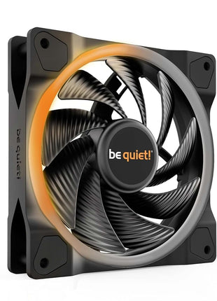 be quiet! Light Wings 120mm PWM High Speed Low Noise Premium ARGB Cooling Fan | 4-Pin | Ideal for Radiators and Heat Syncs | Black | BL073
