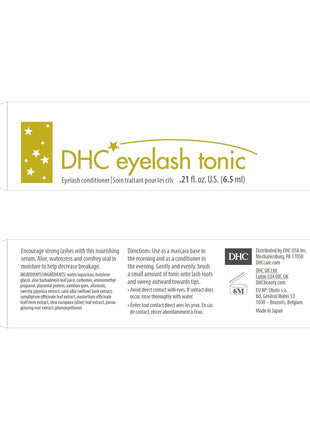 DHC Lip Cream 0.05 oz. Net wt. and Eyelash Tonic 0.21 Fl Oz.