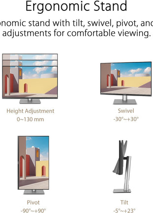 ASUS ProArt Display 14 inch 1080P Portable Touchscreen Monitor (PA148CTV) - Full HD, IPS, 100% sRGB/Rec.709, Color Accuracy ΔE < 2, Calman Verified, USB-C Power Delivery, Micro HDMI, Tripod Socket