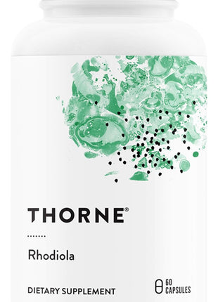 THORNE - Adaptogen & Adrenal Support Bundle - Natural Solutions for Coping with Stress - Rhodiola and Adrenal Cortex - 60 Servings